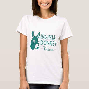 Virginia åsnarädding t shirt