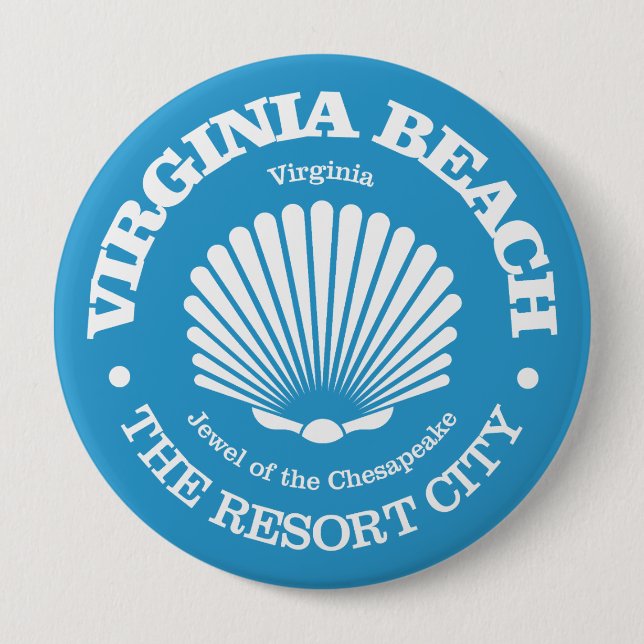 Virginia Beach (årstidsgräns) Knapp (Framsida)