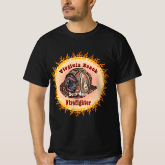 Virginia Beach Firefighters T Shirt