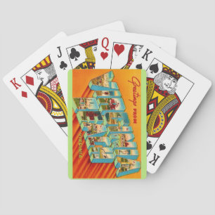 Virginia Beach Hälsningskort Lek Kort Casinokort