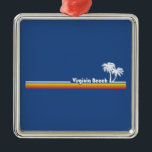Virginia Beach Julgransprydnad Metall<br><div class="desc">Virginia Beach,  en kuststad i sydöstra Virginia,  ljuger var Chesapeake Bay möter Atlanten. En 3-milspromenad sträcker sig längs dess strandnära oceanfront.</div>