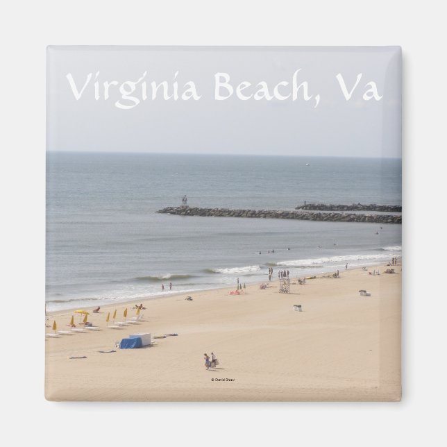 Virginia Beach Magnet (Framsidan)