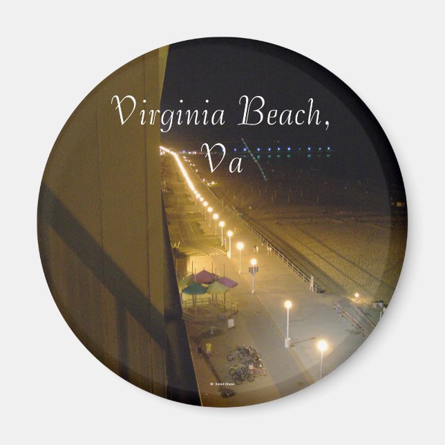 Virginia Beach Magnet (Framsidan)