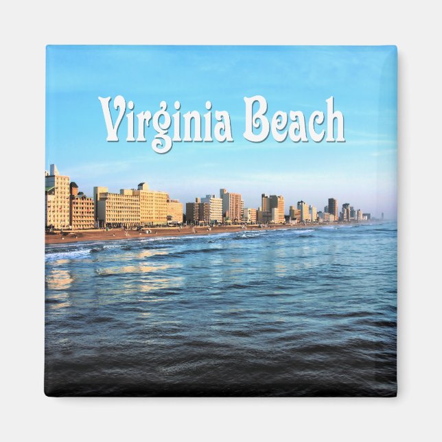 Virginia Beach Magnet (Framsidan)