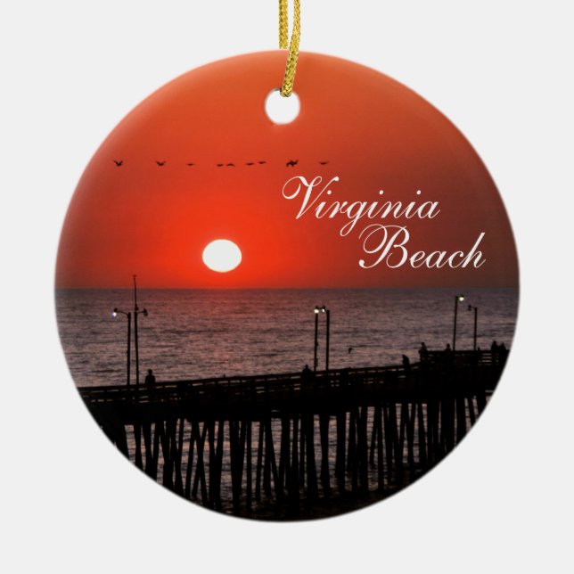 Virginia Beach Ornament (Framsidan)