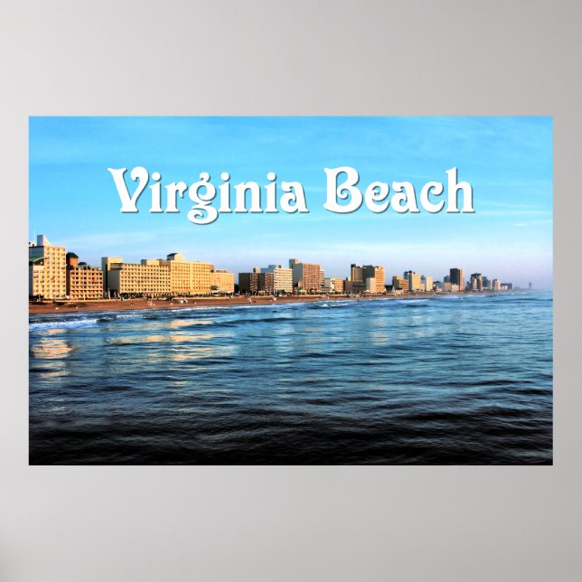 Virginia Beach Poster (Framsidan)