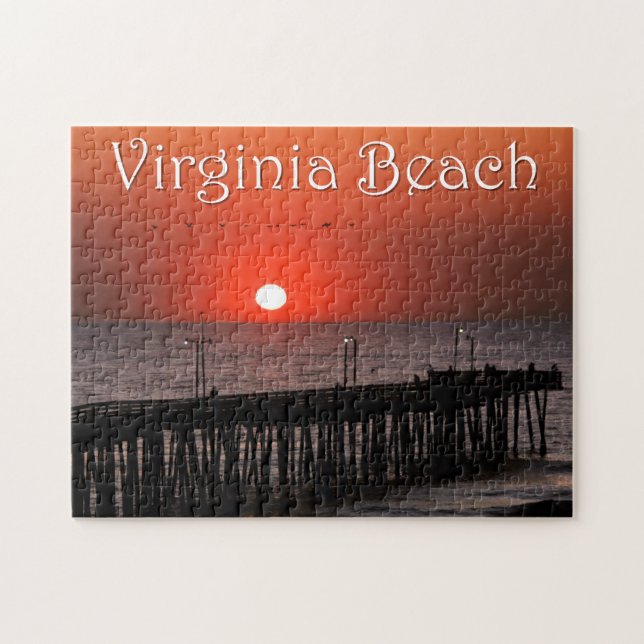 Virginia Beach Puzzle Pussel (Horisontell)