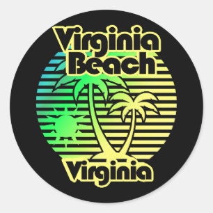 Virginia Beach Runt Klistermärke
