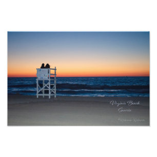 Virginia Beach Sunrise Fototryck