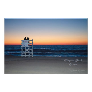 Virginia Beach Sunrise Fototryck