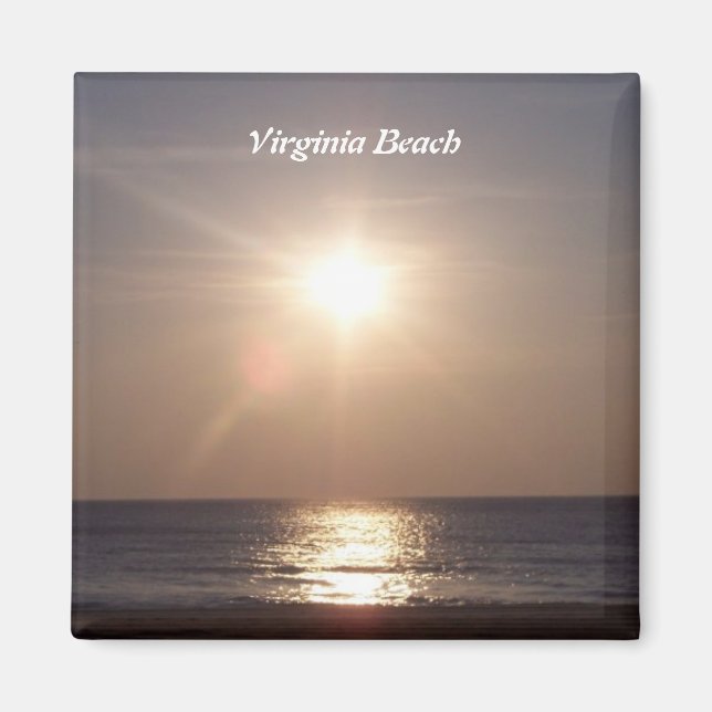 Virginia Beach, Sunrise Magnet (Framsidan)