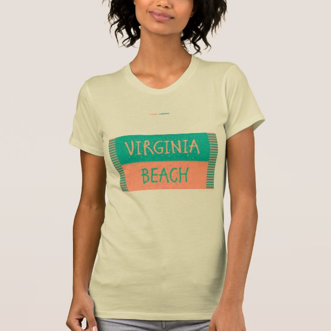 VIRGINIA BEACH T SHIRT (Framsida)