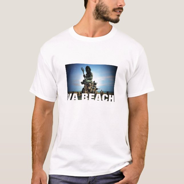 Virginia Beach T-tröja T-shirt (Framsida)