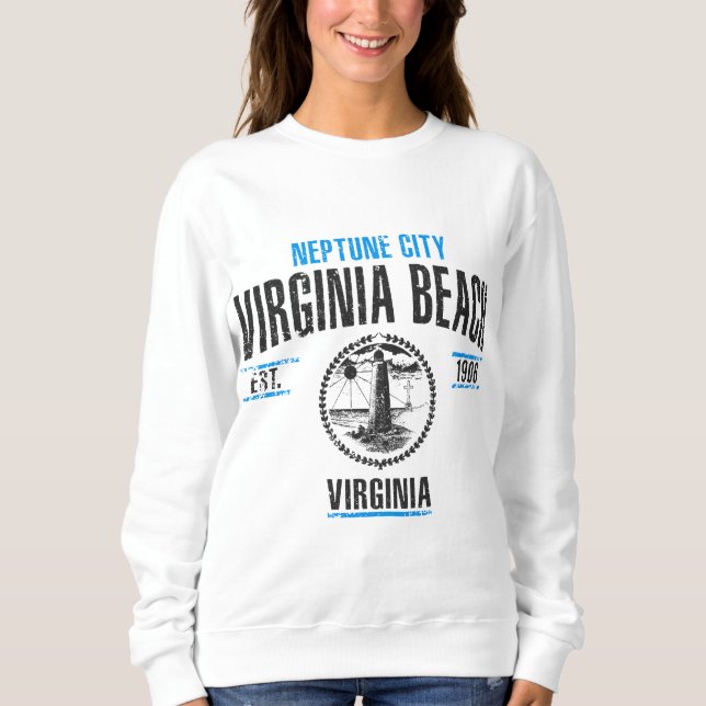 Virginia Beach Tee Shirt (Framsida)