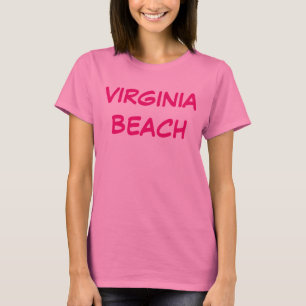 Virginia Beach Tie-Färg T-tröja Tröja