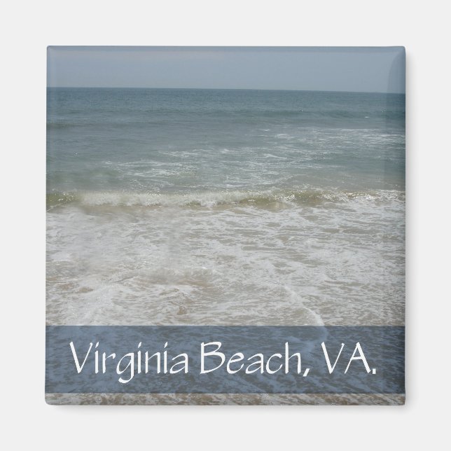 Virginia Beach, VA. #10 Magnet (Framsidan)