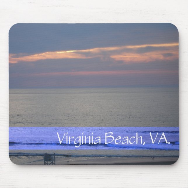 Virginia Beach VA. #2 Mousepad Musmatta (Framsidan)