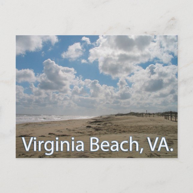 Virginia Beach, VA Virginia Vacation Post Card Vykort (Framsida)
