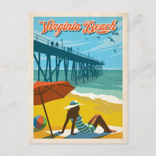 Virginia Beach, VA Vykort