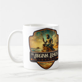 Virginia Beach, Virginia | Årgångsvin Kaffemugg