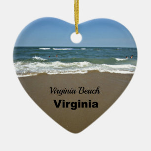 Virginia Beach, Virginia Julgransprydnad Keramik