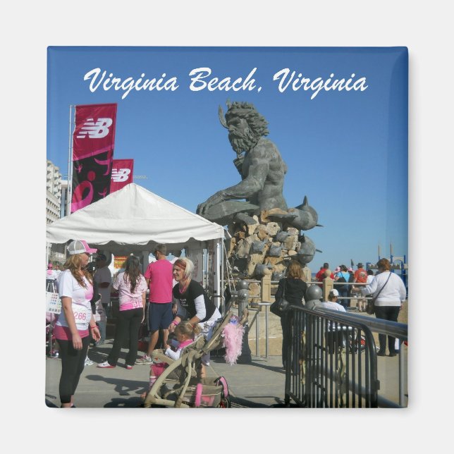 Virginia Beach, Virginia Magnet (Framsidan)