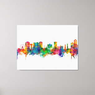 Virginia Beach Virginia Skyline Canvastryck