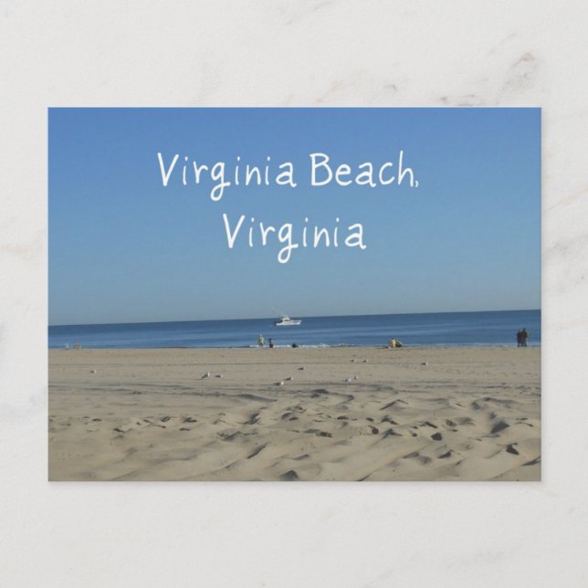Virginia Beach, Virginia Vykort (Framsida)