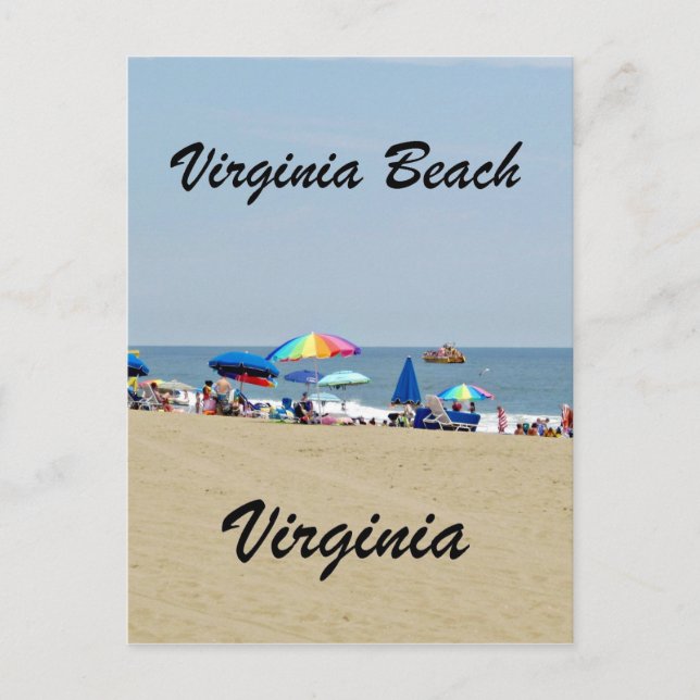 Virginia Beach, Virginia Vykort (Framsida)