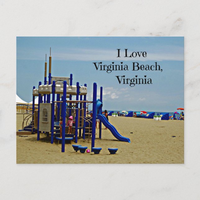 Virginia Beach, Virginia Vykort (Framsida)