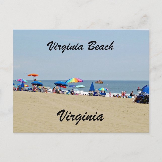 Virginia Beach, Virginia Vykort (Framsida)