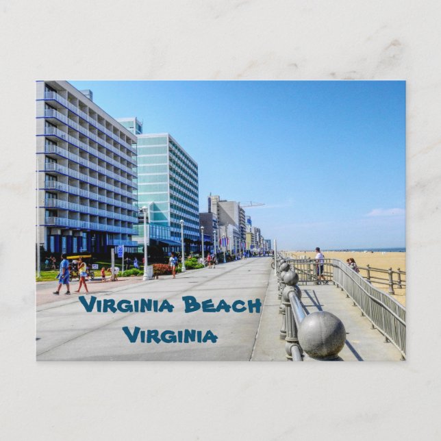 Virginia Beach, Virginia Vykort (Framsida)