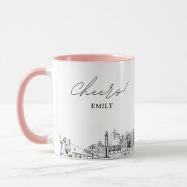 Virginia Beach Wedding Personlig Coffee Mugg