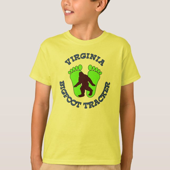 Virginia Bigfoot bogserare Tröja (Framsida)