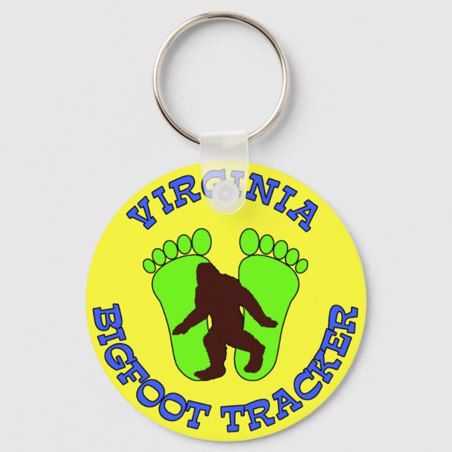 Virginia Bigfoot Tracker Nyckelring (Framsida)
