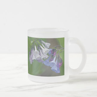 Virginia Bluebells Vilda Blommor Frostad Glasmugg