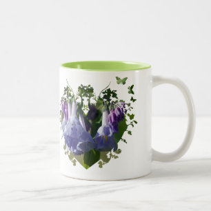 Virginia Bluebells Wildblommor Två-Tonad Mugg