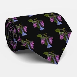 Virginia Bluebells WildblomNeck Tie Slips