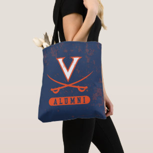 Virginia Cavaliers Alumni Distressed Tygkasse