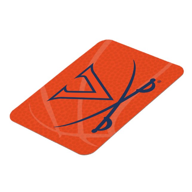 Virginia Cavaliers Basket Magnet (Vänstra Sidan)