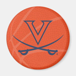 Virginia Cavaliers Basket Magnet