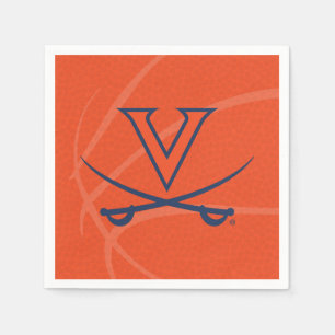 Virginia Cavaliers Basket Pappersservett