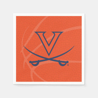 Virginia Cavaliers Basket Pappersservett