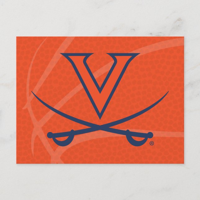 Virginia Cavaliers Basketball Inbjudan Vykort (Framsida)