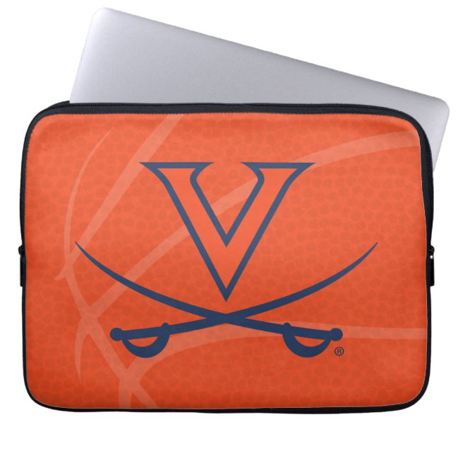 Virginia Cavaliers Basketball Laptop Fodral (Framsidan)