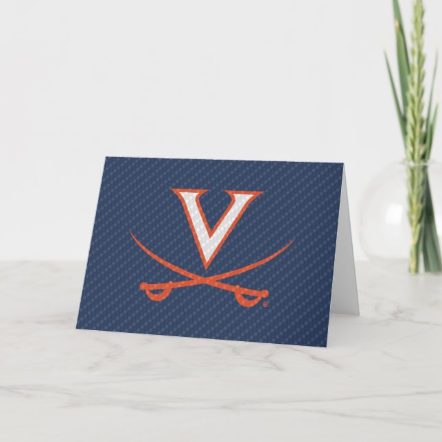 Virginia Cavaliers Carbon Fiber Kort (Framsida)