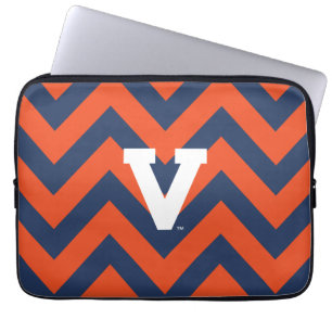 Virginia Cavaliers Chevron Laptop Fodral