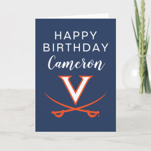 Virginia Cavaliers Födelsedag Kort