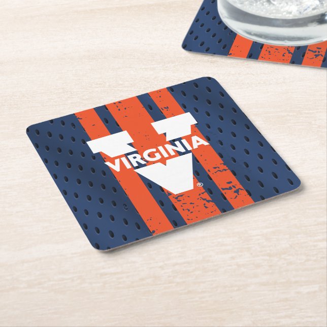 Virginia Cavaliers Jersey Underlägg Papper Kvadrat (Vinklad)