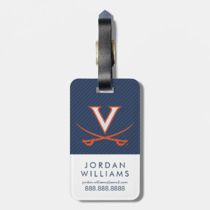 Virginia Cavaliers kolfiber Bagagebricka